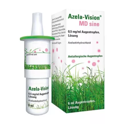 Azela-Vision® MD colírio de azelastina seno, 6 ml