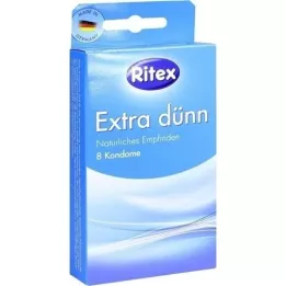 RITEX Preservativos extra-finos, 8 unidades