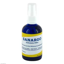 SANARGO Frasco de spray de prata coloidal, 100 ml