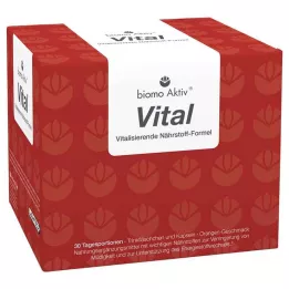 BIOMO Garrafas de bebida Aktiv Vital 30 doses diárias, 1 pc