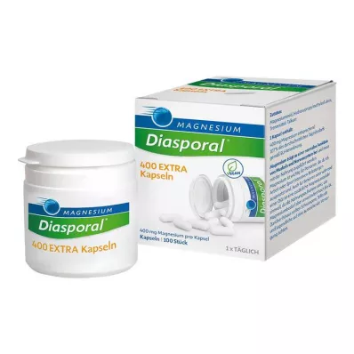 MAGNESIUM DIASPORAL 400 Cápsulas Extra, 100 Cápsulas