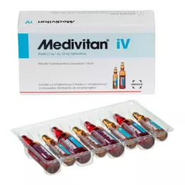 MEDIVITAN Solução de injeção iV em pares de ampolas, 8 unid