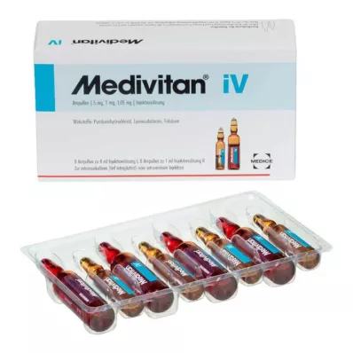 Ampolas Medivitan® iV, 8 unidades