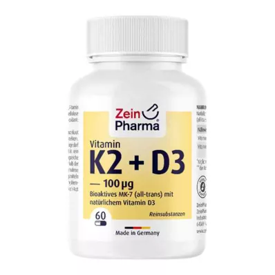 VITAMIN K2 MENAQ7 Cápsulas, 60 Cápsulas