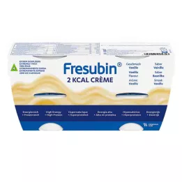 FRESUBIN 2 kcal de natas de baunilha em recipiente, 4X125 g