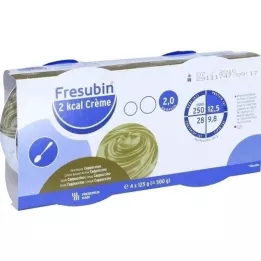 FRESUBIN 2 kcal de creme cappuccino numa chávena, 4X125 g