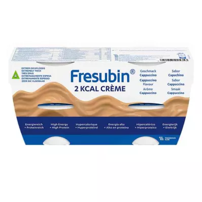 Cappuccino Creme Fresubin 2 kcal |Pudim & para construção de alimentos (4x125 g) Cappuccino Creme Fresubin 2 kcal |Pudim & para construção de alimentos (4x125 g)
