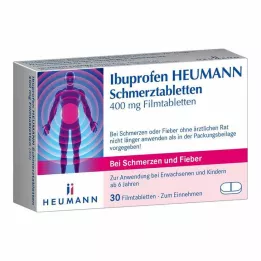 IBUPROFEN Heumann Pain Relief Tablets 400 mg, 30 unid