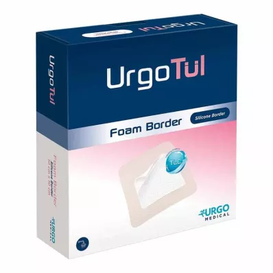 Bandagem Urgotül Foam Border 8x8 cm, 20 unid Bandagem Urgotül Foam Border 8x8 cm, 20 unid