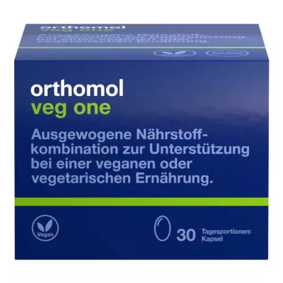 ORTHOMOL cápsulas veg one, 30 unidades ORTHOMOL cápsulas veg one, 30 unidades