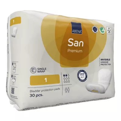 Inserção Abena San 1 Premium, 30 peças
