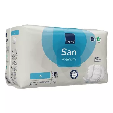 Modelo Abena San 6 Premium, 34 unidades Modelo Abena San 6 Premium, 34 unidades