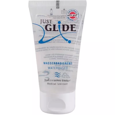 JUST GLIDE med.lubrificante Água, 50 ml