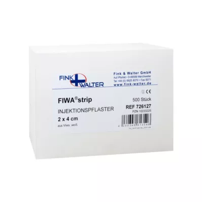 Velo de gesso de injeção 2x4 cm, 500 peças