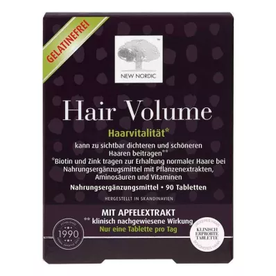 Comprimidos para volume de cabelo, 90 unidades Comprimidos para volume de cabelo, 90 unidades