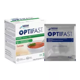 OPTIFAST sopa caseira de tomate em pó, 8X55 g