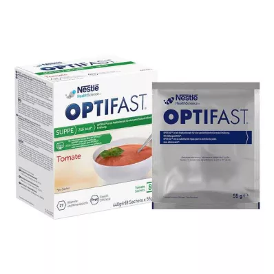 Optifast sopa caseira de tomate em pó, 8X55 g Optifast sopa caseira de tomate em pó, 8X55 g