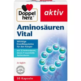 DOPPELHERZ Amino Acids Vital Capsules, 30 cápsulas