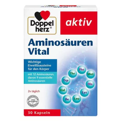 DOPPELHERZ Amino Acids Vital Capsules, 30 cápsulas
