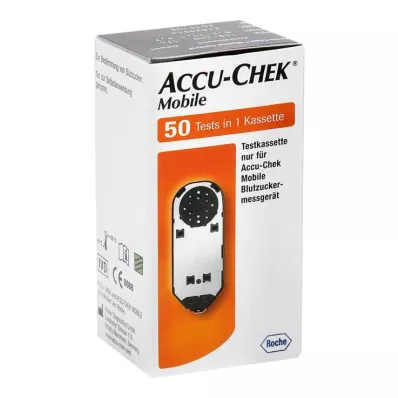 ACCU-CHEK Cassete de teste móvel, 50 unidades ACCU-CHEK Cassete de teste móvel, 50 unidades