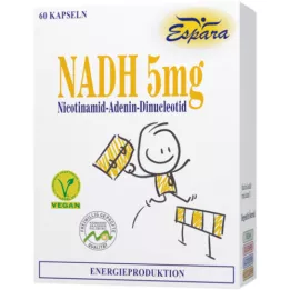 NADH Cápsulas de 5 mg, 60 unid
