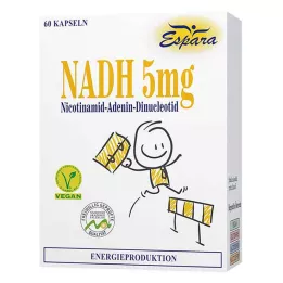 NADH Cápsulas de 5 mg, 60 unid