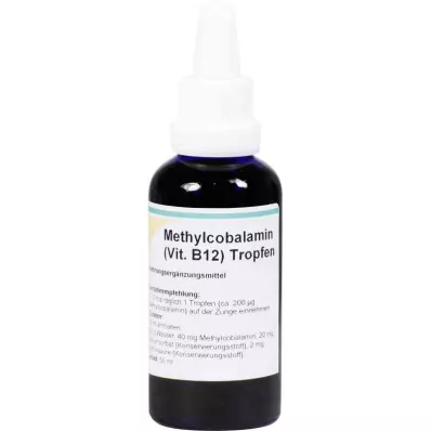 Gotas de vitamina B12 de metilcobalamina (50 ml)
