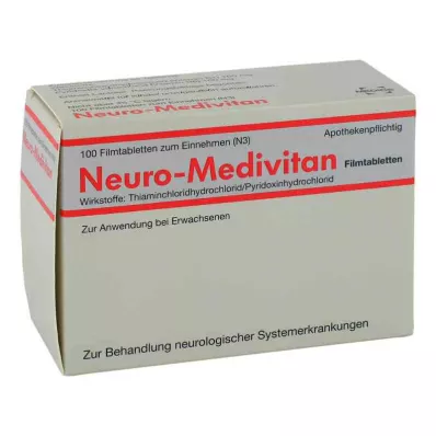 NEURO MEDIVITAN Comprimidos revestidos por película, 100 unidades NEURO MEDIVITAN Comprimidos revestidos por película, 100 unidades
