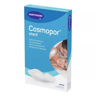COSMOPOR Pensos esterilizados para feridas 8x15 cm, 5 pcs
