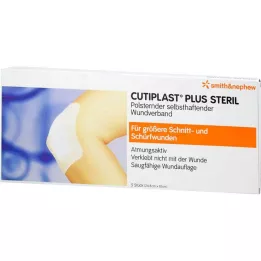 CUTIPLAST Penso estéril Plus de 10x24,8 cm, 5 unidades