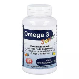 OMEGA-3 Junior Berco Chewable Capsules, 120 cápsulas
