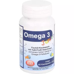OMEGA-3 Junior Berco Chewable Capsules, 60 cápsulas