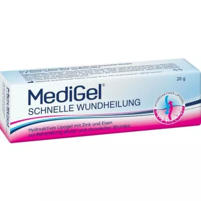 MEDIGEL Cicatrização rápida de feridas, 20 g