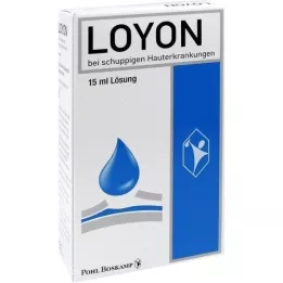 LOYON para doenças de pele escamosa Solução, 15 ml