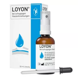 LOYON para doenças de pele escamosa Solução, 50 ml
