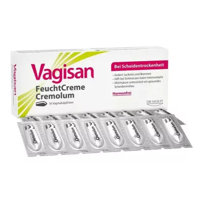 VAGISAN Creme húmido Cremolum, 16 unid