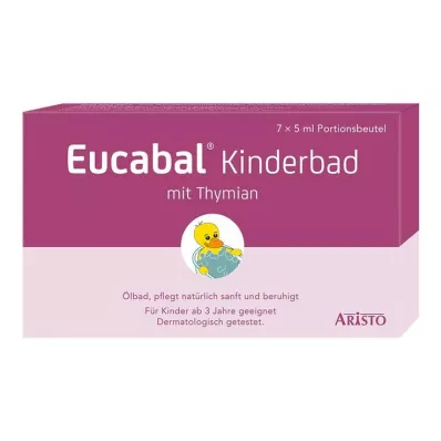EUCABAL Banho infantil com tomilho, 7X5 ml EUCABAL Banho infantil com tomilho, 7X5 ml