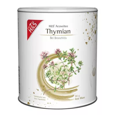 H&amp;S Chá a granel de tomilho, 80 g