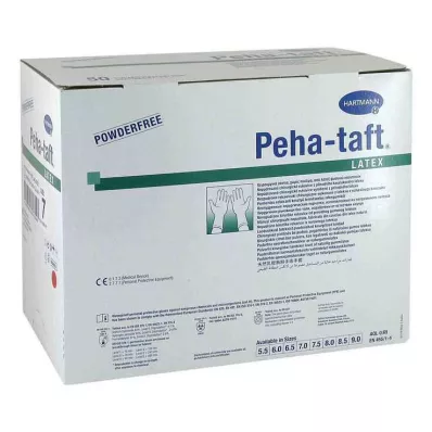 Luvas cirúrgicas de látex Peha-Taft tamanho 7, 50x2 peças Luvas cirúrgicas de látex Peha-Taft tamanho 7, 50x2 peças