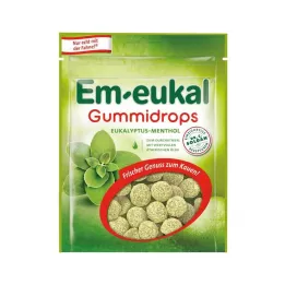 EM-EUKAL Gotas de goma de eucalipto-mentol com açúcar, 90 g