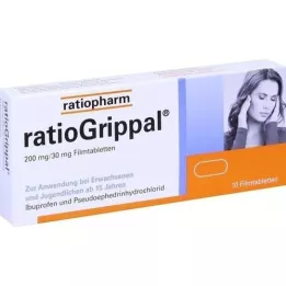 RATIOGRIPPAL Comprimidos revestidos por película de 200 mg/30 mg, 10 unidades