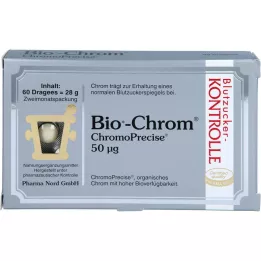 BIO-CHROM ChromoPrecise 50 μg Pharma Nord comprimidos revestidos, 60 unidades