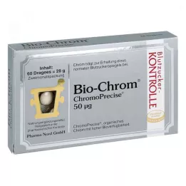 BIO-CHROM ChromoPrecise 50 μg Pharma Nord comprimidos revestidos, 60 unidades