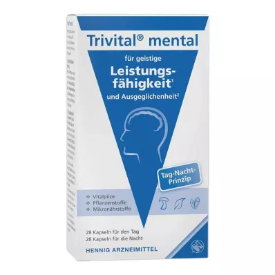 Cápsulas mentais trivitais, 56 unidades
