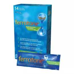 FERROTONE Comprimidos de ferro com concentrado de maçã e vitamina C, 14X25 ml