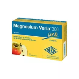 MAGNESIUM VERLA 300 grânulos de maçã, 50 unid