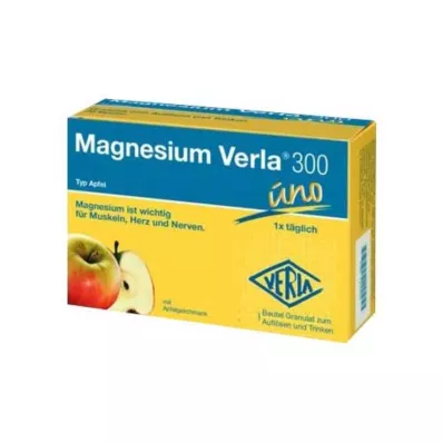 MAGNESIUM VERLA 300 grânulos de maçã, 50 unid