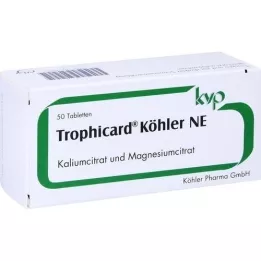 TROPHICARD Köhler NE Comprimidos, 50 unid