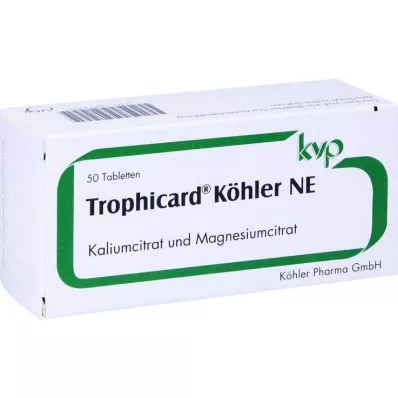 TROPHICARD Köhler NE Comprimidos, 50 unid TROPHICARD Köhler NE Comprimidos, 50 unid