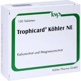 TROPHICARD Köhler NE Comprimidos, 100 unid